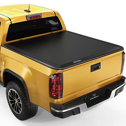 YITAMOTOR Soft Tri fold Truck Bed Tonneau Cover Compatible with 2015-2022 Chevy Colorado/GMC Canyon, Fleetside 5.2 ft Bed