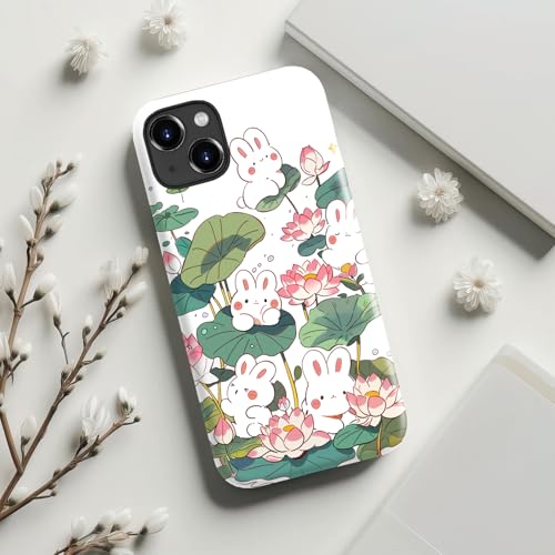 DEENAKIN for iPhone 15 Plus Case,Cute Floral,Trendy Preppy Y2K Designs - image 4