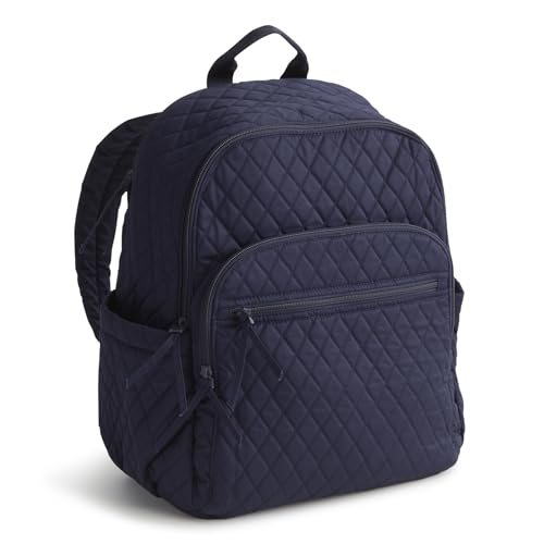 Vera Bradley Mochila Bancroft de algodón prémium para mujer, Chaquetón, Talla única