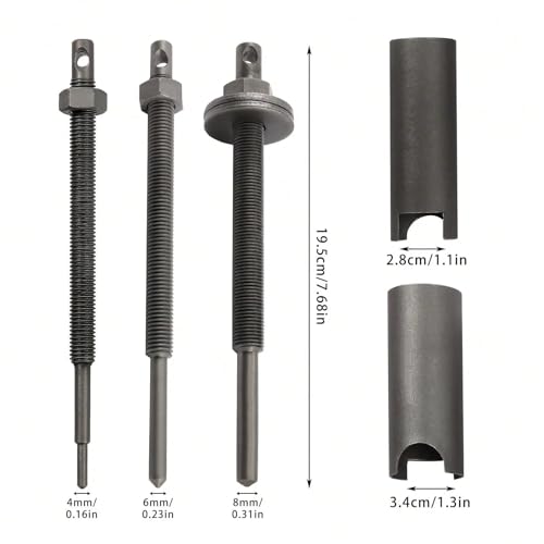 Kit d'outils de retrait de roulements 9-30mm pour éviter les blocages - 6
