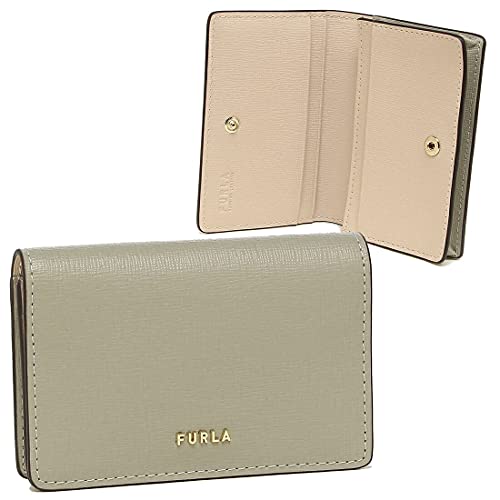 [フルラ] カードケース バビロン Sサイズ 名刺入れ ベージュ グレー レディース PCZ1UNO B30000 0718S [並行輸入品]