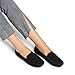 DREAM PAIRS Women's Dressy Casual Slip-on Penny Loafers for Business and Office Wear Comfortable Faux Leather Driving Loafer Shoes,Size 8.5,Black-Suede,SDLS2313W