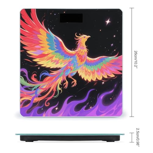 Báscula digital Radiant Phoenix para baño 400 lb miniatura 2