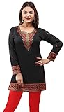 Indian Tunic Top Womens Kurti Printed Blouse India Clothes