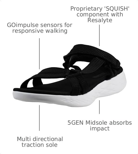 Image of Skechers Women's On-The-go 600-Brilliancy Sport Sandal