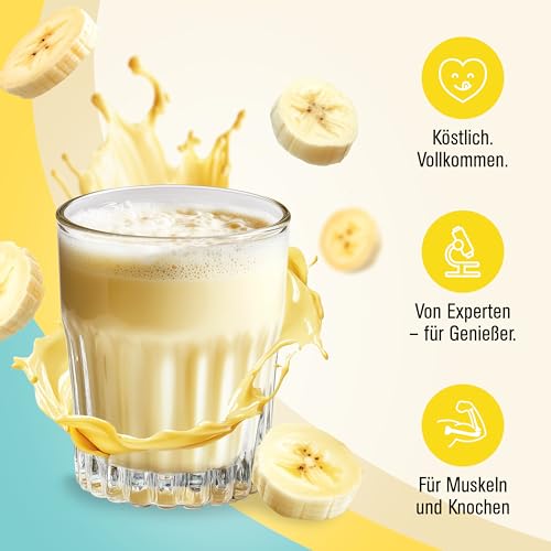 Chiefs High Protein Shake - Banane, 8x300ml - kein Zuckerzusatz & je 25g Protein - Protein Shake für Muskelaufbau - Laktosefrei & Lower Carb & Glutenfrei - Protein Drink 3