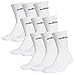 Produktbild adidas 9 Paar HC CREW 3p Tennissocken Sportspocken Unisex, Farbe:Weiss, Socken & Strümpfe:40-42