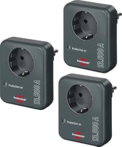 Brennenstuhl – Brennenstuhl Steckdosenadapter mit Überspannungsschutz 13.50