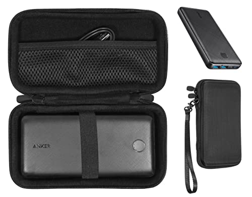 CaseSack case for Anker Portable Charger, Anker Power Bank 325 (PowerCore Essential 20K), 313 Power Bank (PowerCore Slim 10K), 523 (PowerCore 10K), 525 (PowerCore 20K)