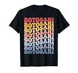 Botosani City Groovy Retro T-Shirt
