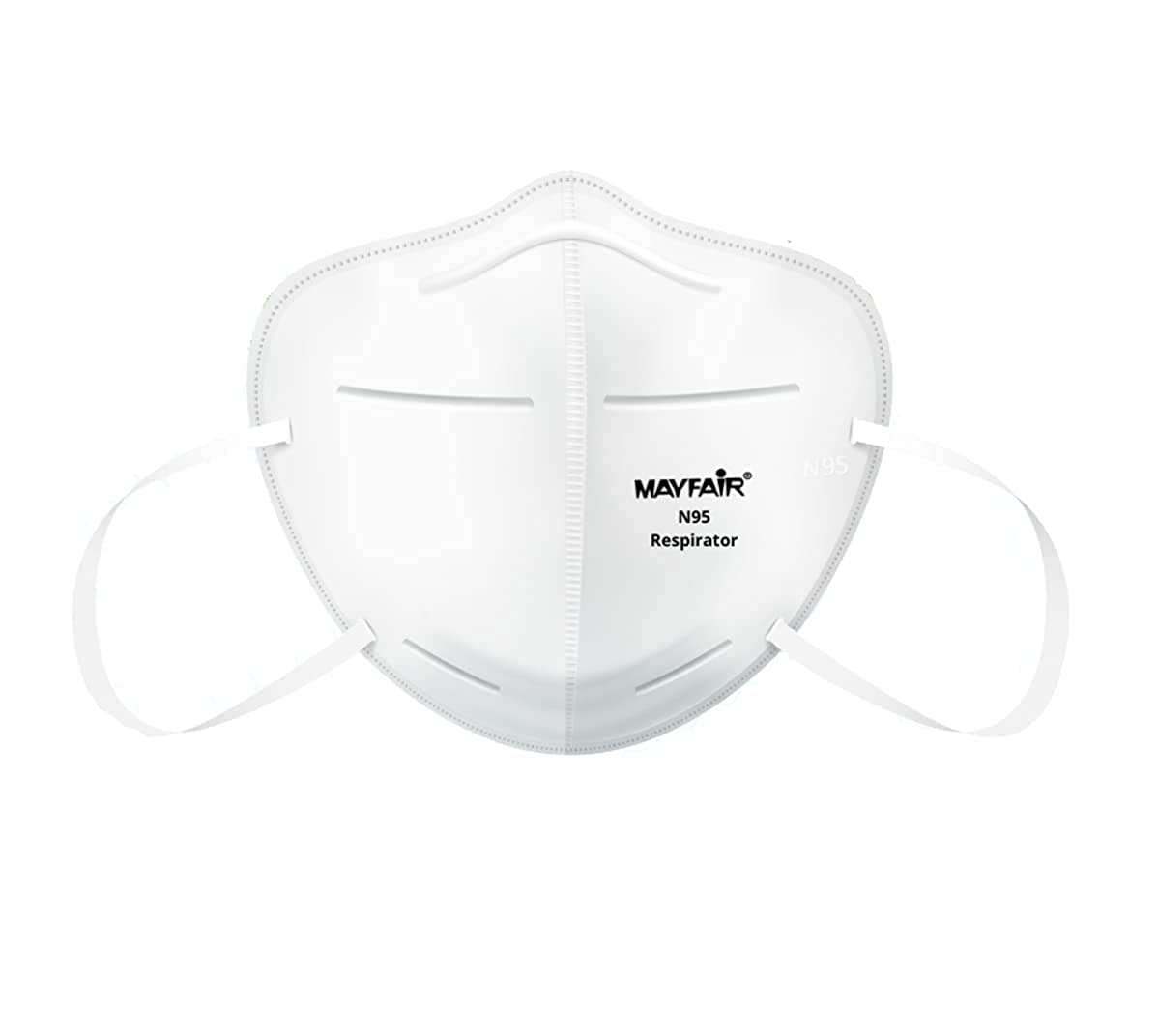 Mayfair N95 Masks Soft Nose Sponge -UV Sterilized 5 Layer Face Masks with 95% filtration White (Pack of 25, Head Loop) (B093T2B695) Amazon Price History, Amazon Price Tracker