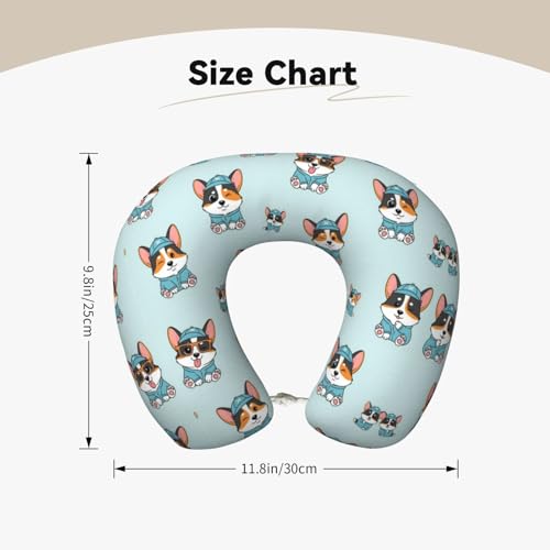 Almohada cervical de espuma viscoelástica para viaje miniatura 4