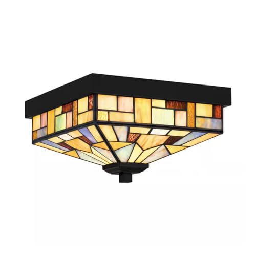 Ceybo Tiffany Style Flush Mount