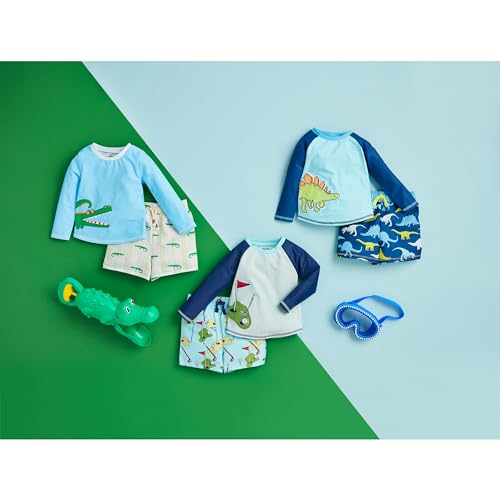 Mud Pie Boys' Standard Rash Guard Set2