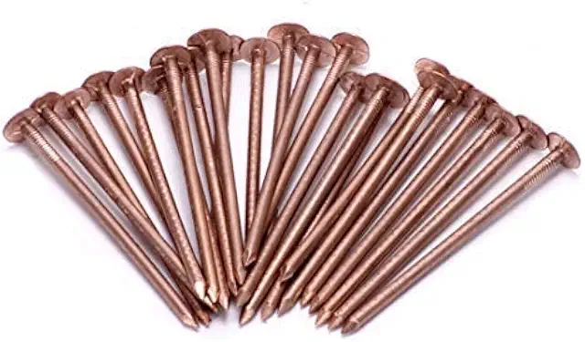 Copper Tree Stump Killer Nails - 50 Large 75mm Copper Nails