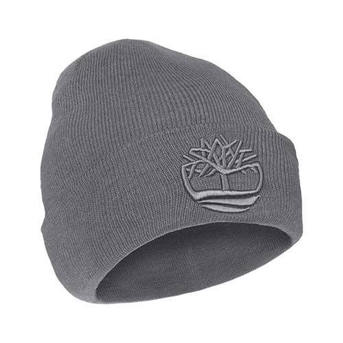 Timberland Men’s Tonal 3D Embroidery Beanie –...