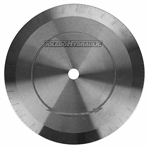 Image of Hose Cut Off 7 inch X 5 /8 inch Arbor Micro-Slotted Blade fits Toledo Curtis 16334, AEROquip FT1023-3-40, Parker 22740