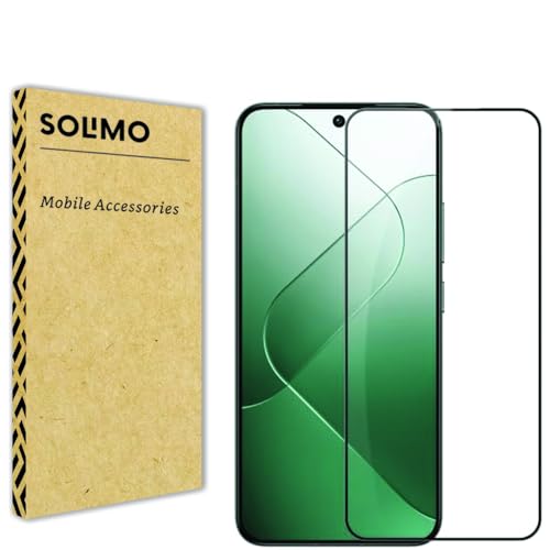 Amazon Brand - Solimo Edge-to-Edge Tempered Glass Screen Protector for Xiaomi 14 5G Smartphone (6.36 Inch) | Easy Installation Kit (Black) (B0D878CQ7D) Amazon Price History, Amazon Price Tracker
