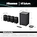 Soundbar Hisense 20015127 HT SATURN 4.1.2 Subwoofer wireless Black