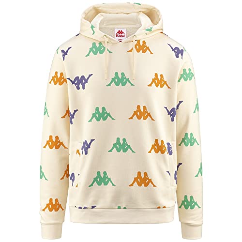 Kappa Sweat-shirt unisexe Fancy vêtement de sport confortable taille S noir