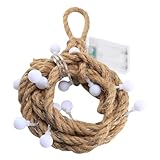 Alipis LED Lichterkette mit Warmweißen Kugeln Dekorative Innenbeleuchtung für Schlafzimmer Party...