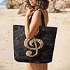 VstaDank Music Note Reusable Grocery Bags Multipurpose Large Shopping Bags Heavy Duty Foldable Tote Bag with Handles Shoulder Bag for Work Beach Travel And Shopping Grocery #2