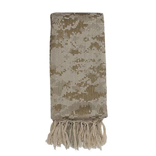 image for Explore Land Cotton Shemagh Keffiyeh Tactical Desert Scarf Neck Head W