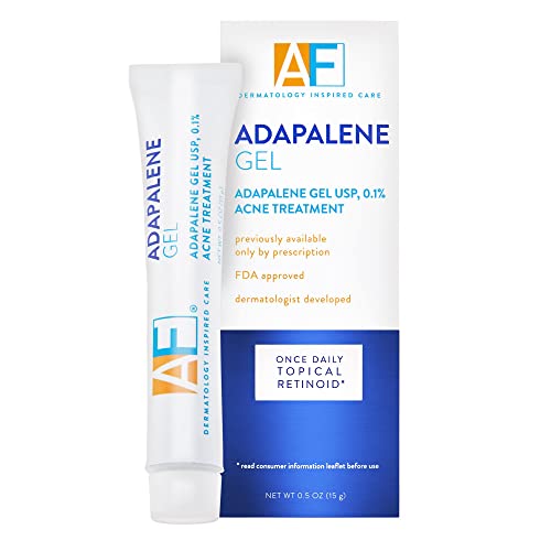 Acne Free Adapalene Gel 0.1%, Once-Daily Topical Retinoid Acne Treatment, Dermatologist Developed...