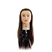 Celebrity Lexi Cosmetology Protein Fiber Hair Cutting Manikin, 26-28 Inch