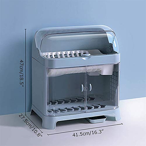 Dish Drying Shelf Plastic Dish Drying Shelf Kitchen Shelf For Kitchen Dish Rack With Lid Cover Anti-