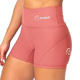 TITAN BOX WEAR Mallas Cortas Deporte Mujer AuraLux II Booty Core Rose Pink Talla L, para Correr o Crossfit