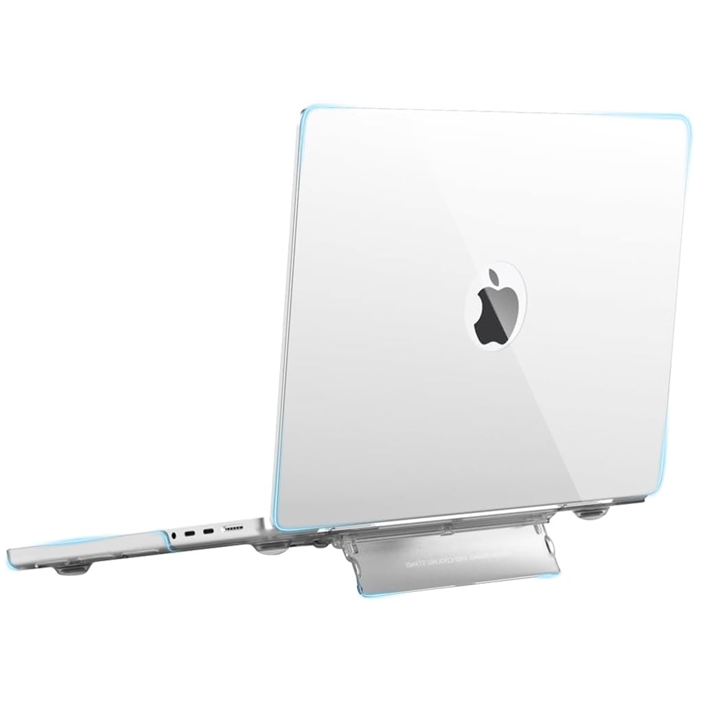ZORBES® Laptop Case for MacBook Pro 14.2 inch Sleek Transparent 2 in 1 Laptop Case with Intergrated Folding Rising Stand Universal Laptop Case for MacBook Pro 14.2 Inch A2992 A2918 A2779 A2442 (B0DGLLLBV6) Amazon Price History, Amazon Price Tracker