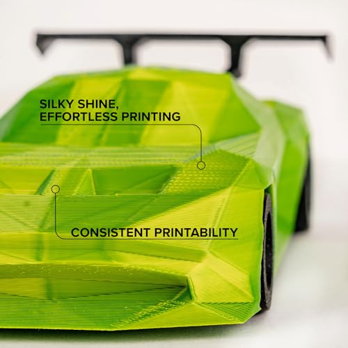 Image of Polymaker Panchroma Dual Silk PLA Filament 1.75mm, 1kg, Chameleon | Neatly Wound, High-Gloss Finish PLA(Yellow-Blue), Easy Print & Smooth Feeding, Compatible with Bambu Lab & Most 3D Printers