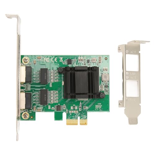 Tarjeta de red Gigabit PCIe para duplicar conexiones RJ45 en PC 6