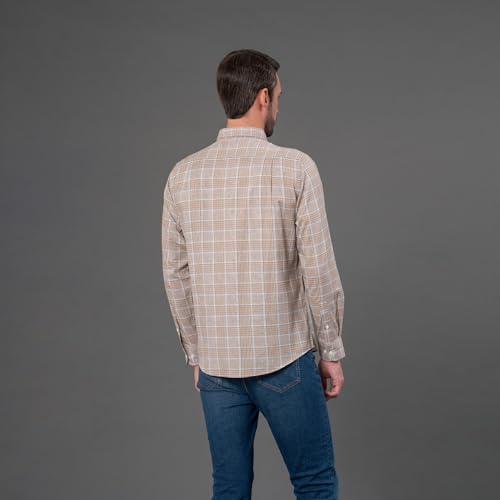 Image of Red Tape Checked Shirt for Men | Classic & Versatile