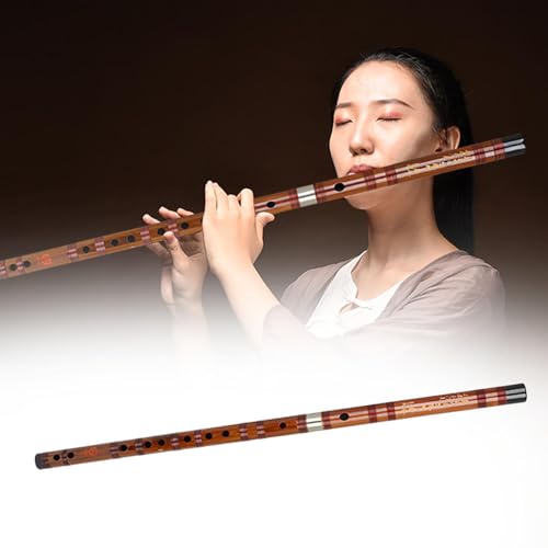 Flûte Bambou Instrument Musique Traditionnelle Verticale Clé D - 6