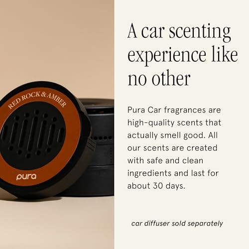 Image of Pura Car Scent Refill, Red Rock & Amber