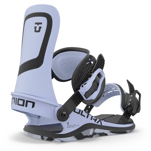 Union Ultra W. Womens Snowboard Bindings, L, Pale Blue