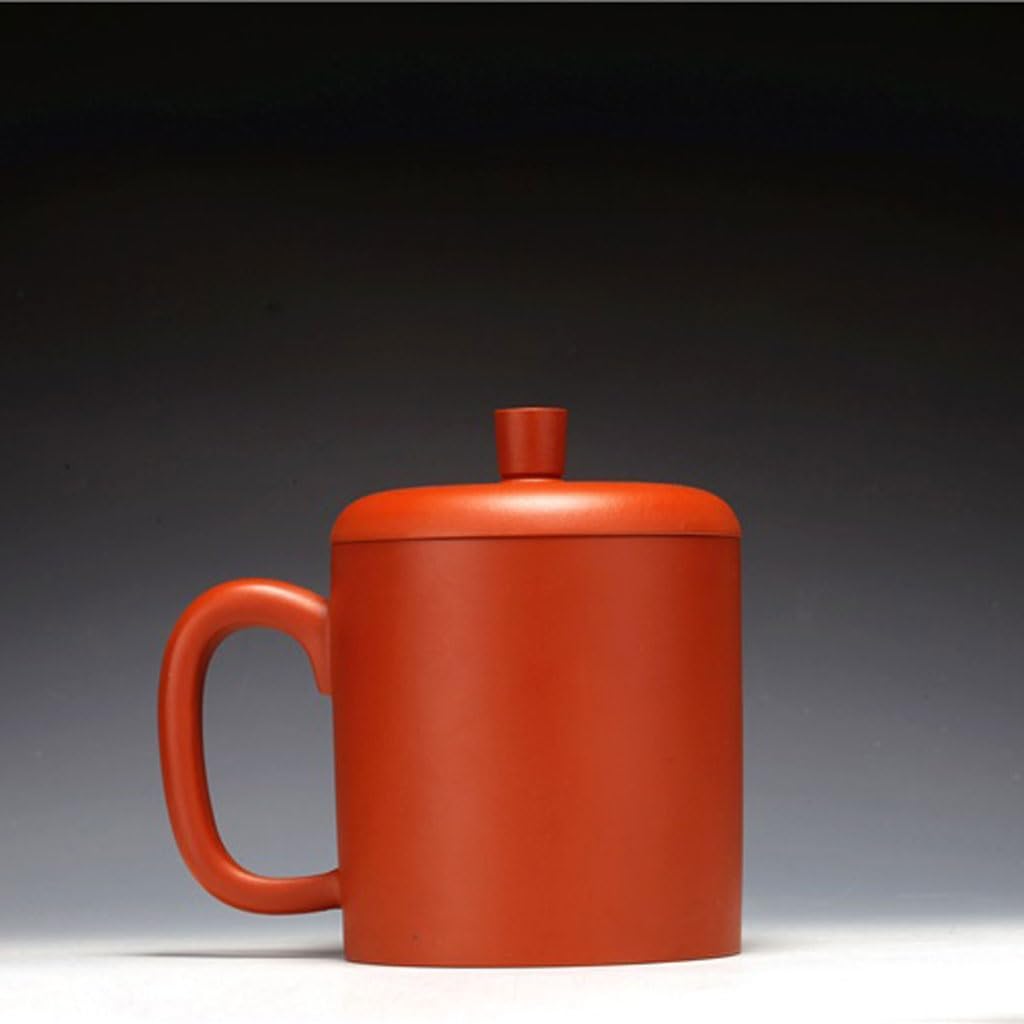 Tasse à thé Tasse à café Tasse de Sable Violet Tasse Faite à la Main avec Couvercle Tasse à thé Tasse à Eau 370ML Filtre à thé Tasse de Cuisine Tasses à thé réutilisables