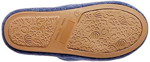 Pantufa Feminina Prince, Maria Emilia, 37/38, Azul