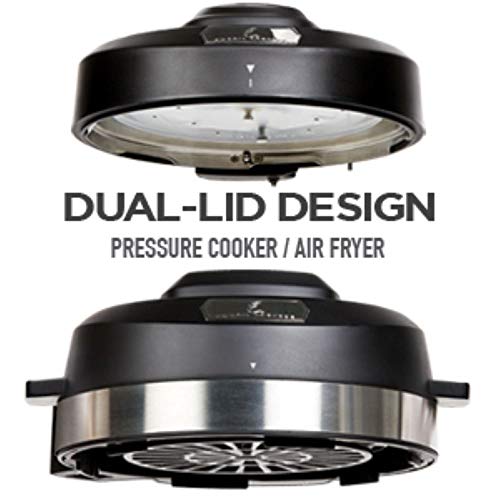 Emeril-Everyday-6-QT-Pressure-Air-Fryer-5-Pc-Accessory-Pack-Silver