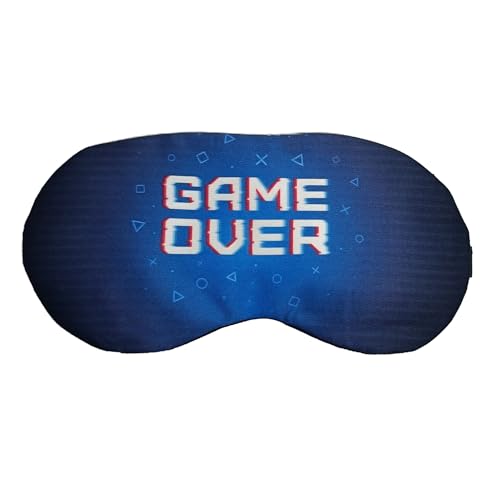 Máscara de Dormir com Gel Game Over