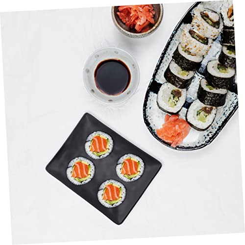 Juego de 3 platos para sushi estilo japonés miniatura 6