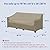 SunPatio Outdoor Couch Cover 80 Inch, Heavy Duty Waterproof 3-Seater Patio Sofa Cover with Seam Taped, Fade & Wind & Rip Resistant, 80" L x 36" W x 30" H, Taupe