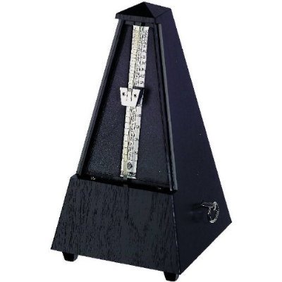 Métronome pyramidal Wittner 845161 noir pour le salon de musique