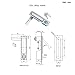 Switchgear Zinc Alloy Flat Lock Industrial Equipment Lock Distribution Box Lock 1Pcs(Matte)