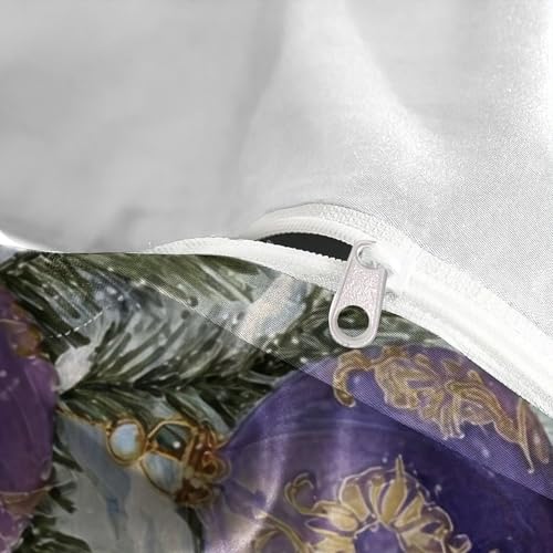 Housse de couette de Noël en microfibre supérieure résistante imprimée 3D - 8