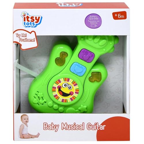United Pacific Designs 79031: Itsy Tots Light N Sounds Guitar with Try Me in Open Color Box