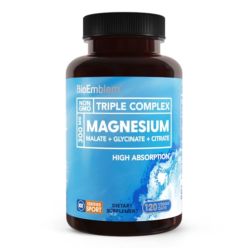 BioEmblem Magnesium Glycinate 200mg 30 Capsules