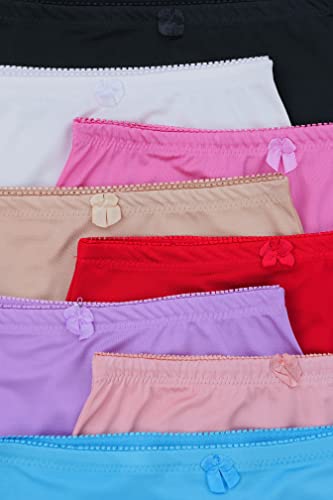 Image of ToBeInStyle Women's Pack of 6 High-Waisted Girdle Brief Tummy Support Everyday Panties